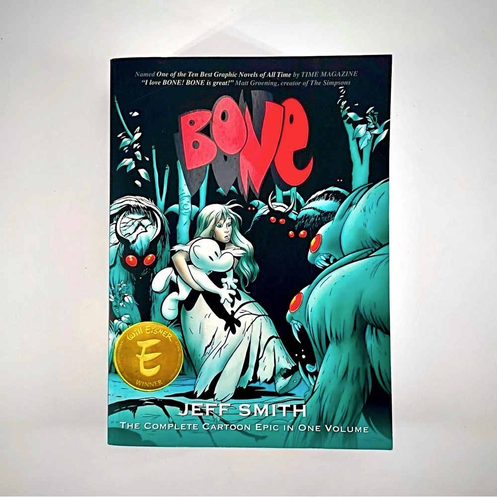 Bone Epic Comic Strip Cartoon Complete All Volumes Graphic Novel Jeff Smith Book